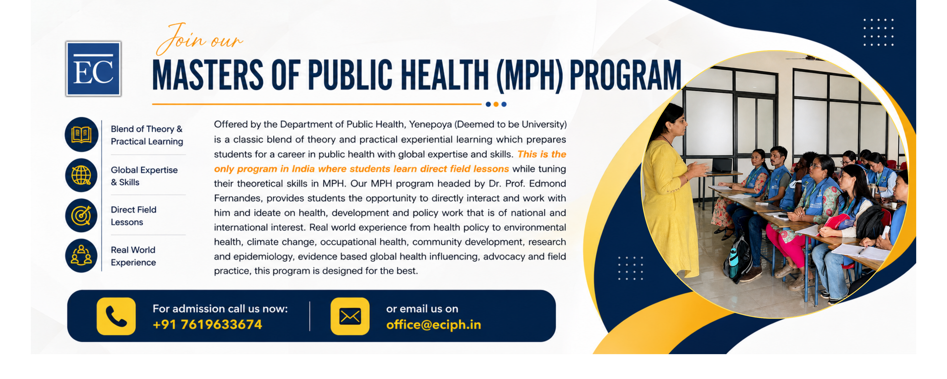MPH Program Banner